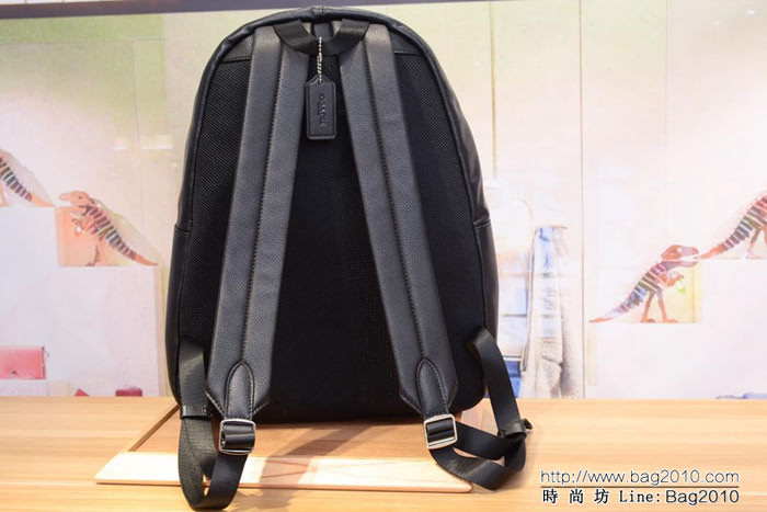 COACH蔻馳 男士雙肩包 專櫃最新款 72237 頭層牛皮 休閒經典百搭  Chz1571